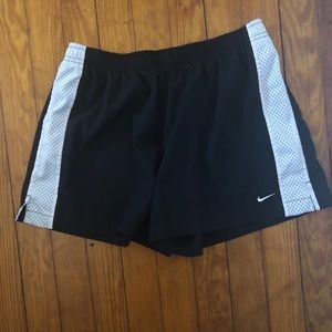 Black & White Nike Women’s Athletic Shorts